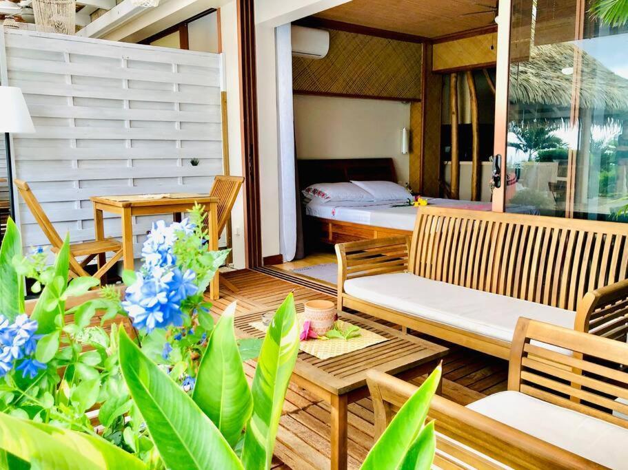 Chambre Totalement Equipee Avec Vue Imprenable!!! Punaauia  Bagian luar foto
