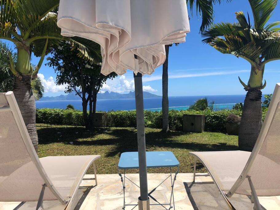 Chambre Totalement Equipee Avec Vue Imprenable!!! Punaauia  Bagian luar foto