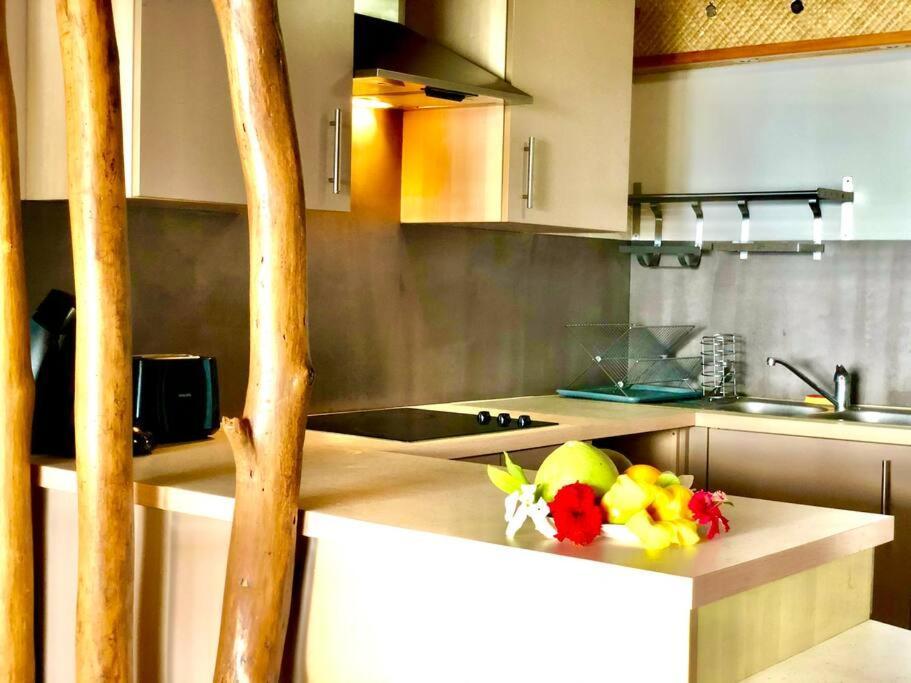 Chambre Totalement Equipee Avec Vue Imprenable!!! Punaauia  Bagian luar foto