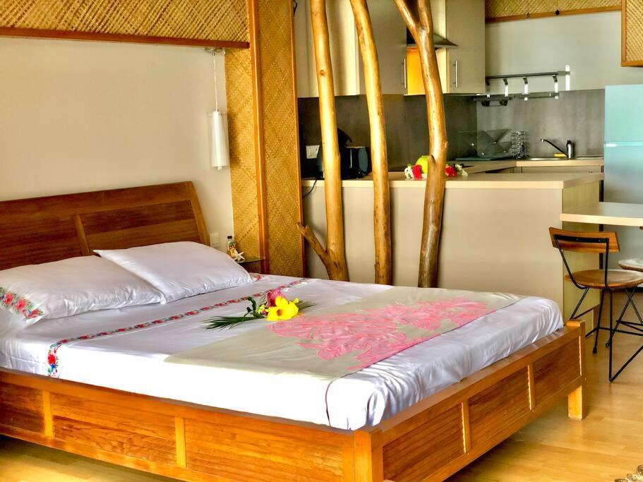 Chambre Totalement Equipee Avec Vue Imprenable!!! Punaauia  Bagian luar foto