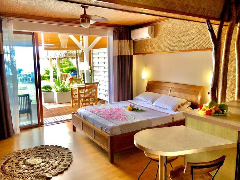 Chambre Totalement Equipee Avec Vue Imprenable!!! Punaauia  Bagian luar foto